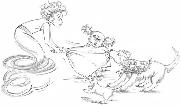 Иллюстрация к книге — Щенок Жасмин, или Золотая молния [i_021.jpg]