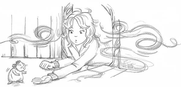 Иллюстрация к книге — Щенок Жасмин, или Золотая молния [i_030.jpg]