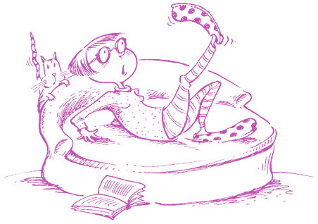 Иллюстрация к книге — Девчонкам о важном. Все, что ты хотела знать о взрослении, месячных, отношениях и многом другом [i_004.jpg]