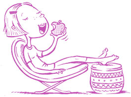 Иллюстрация к книге — Девчонкам о важном. Все, что ты хотела знать о взрослении, месячных, отношениях и многом другом [i_073.jpg]