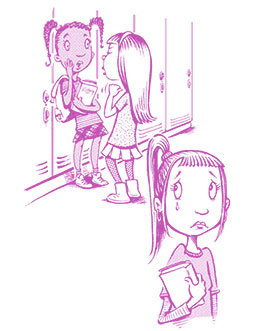 Иллюстрация к книге — Девчонкам о важном. Все, что ты хотела знать о взрослении, месячных, отношениях и многом другом [i_076.jpg]