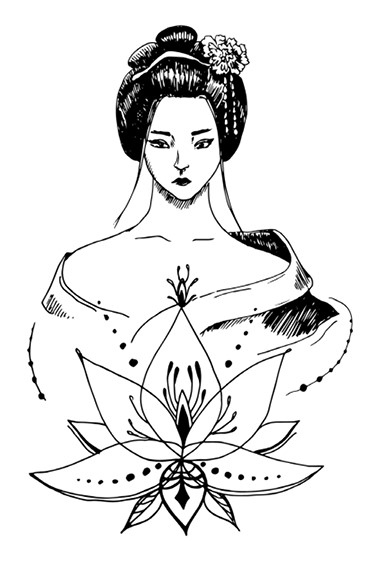 Иллюстрация к книге — Искусство быть желанной. Секреты гейши [i_017.jpg]