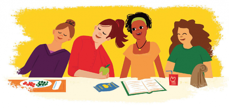 Иллюстрация к книге — Как устроены девочки. Об изменениях фигуры, внешности, перепадах настроения, а также о гигиене и питании [i_029.jpg]