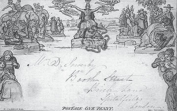 Иллюстрация к книге — История почты. От голубиной до электронной [i_023.jpg]