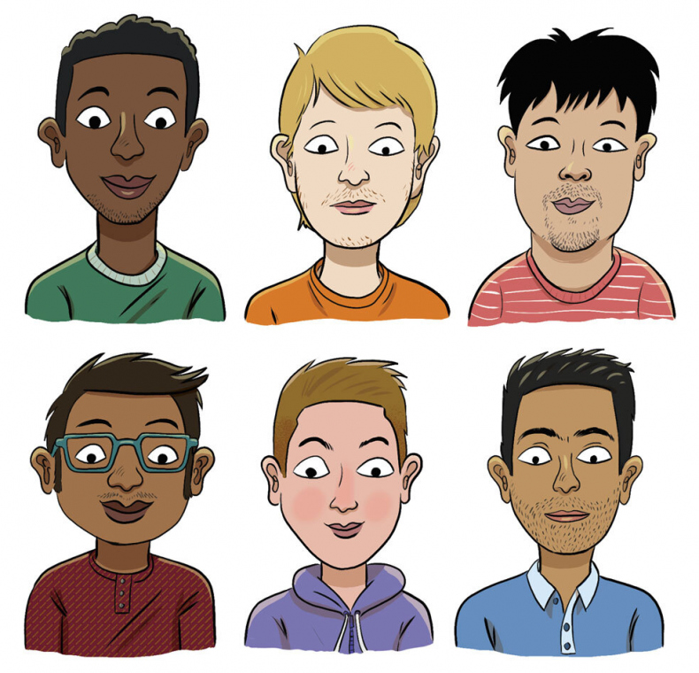 Иллюстрация к книге — Как устроены мальчики. О переменах в росте, весе, голосе, а также о гигиене и питании [i_015.jpg]