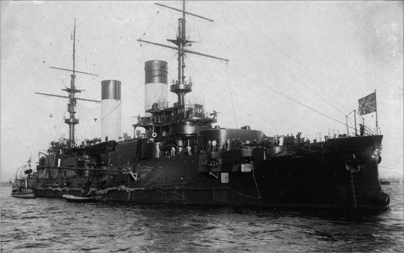 Иллюстрация к книге — Четыре войны морского офицера. От Русско-японской до Чакской войны [i_001.jpg]