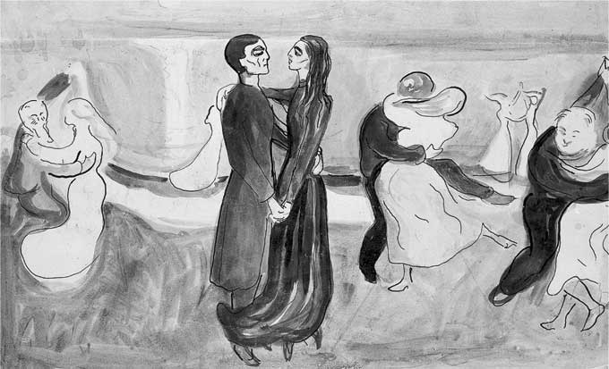 Иллюстрация к книге — Эдвард Мунк. Биография художника [i_034.jpg]