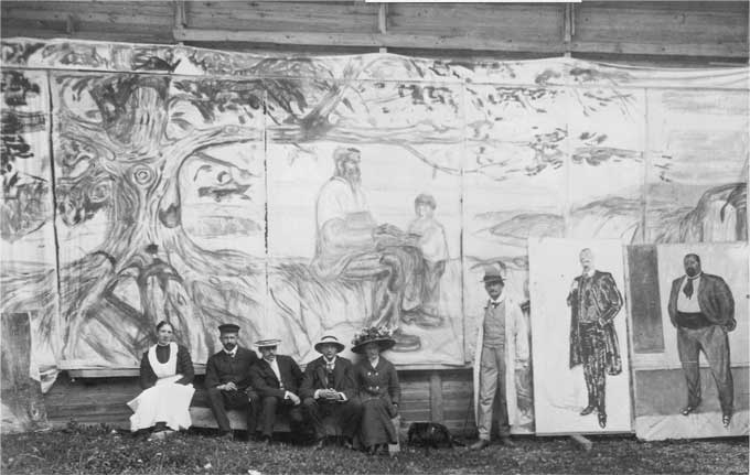 Иллюстрация к книге — Эдвард Мунк. Биография художника [i_102.jpg]