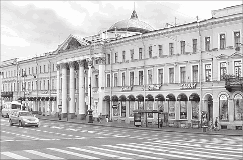 Иллюстрация к книге — Путеводитель по Петербургу. Увлекательные экскурсии по Северной столице. 34 маршрута [i_127.jpg]