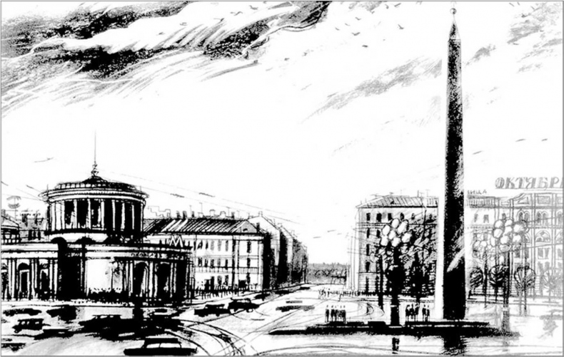 Иллюстрация к книге — Вокруг Знаменской площади. История застройки площади Восстания, Лиговского канала, улиц Восстания и Пушкинской [i_033.jpg]