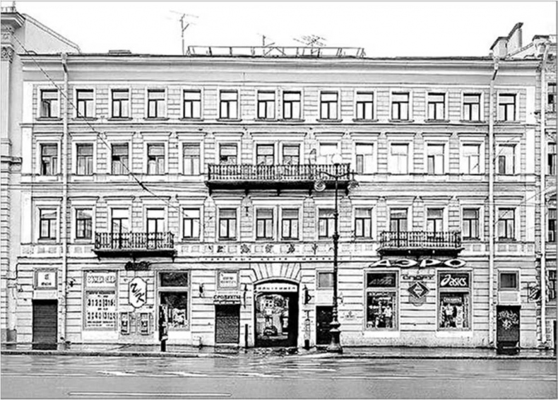 Иллюстрация к книге — Вокруг Знаменской площади. История застройки площади Восстания, Лиговского канала, улиц Восстания и Пушкинской [i_123.jpg]