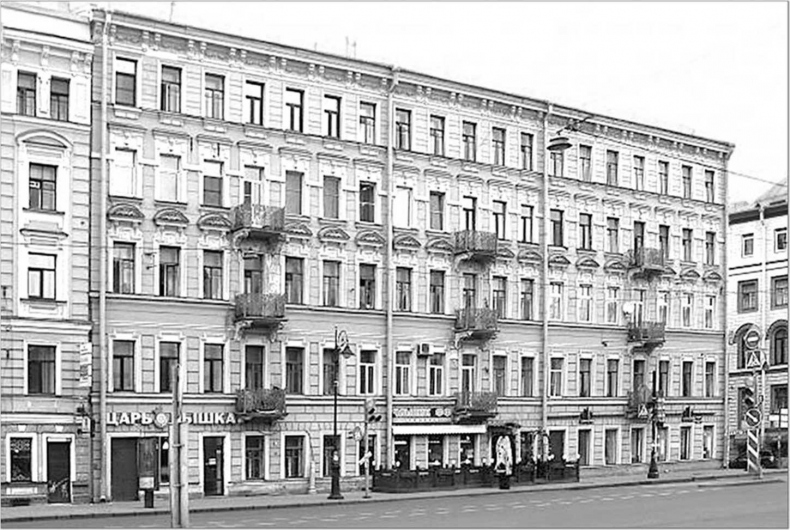 Иллюстрация к книге — Вокруг Знаменской площади. История застройки площади Восстания, Лиговского канала, улиц Восстания и Пушкинской [i_138.jpg]