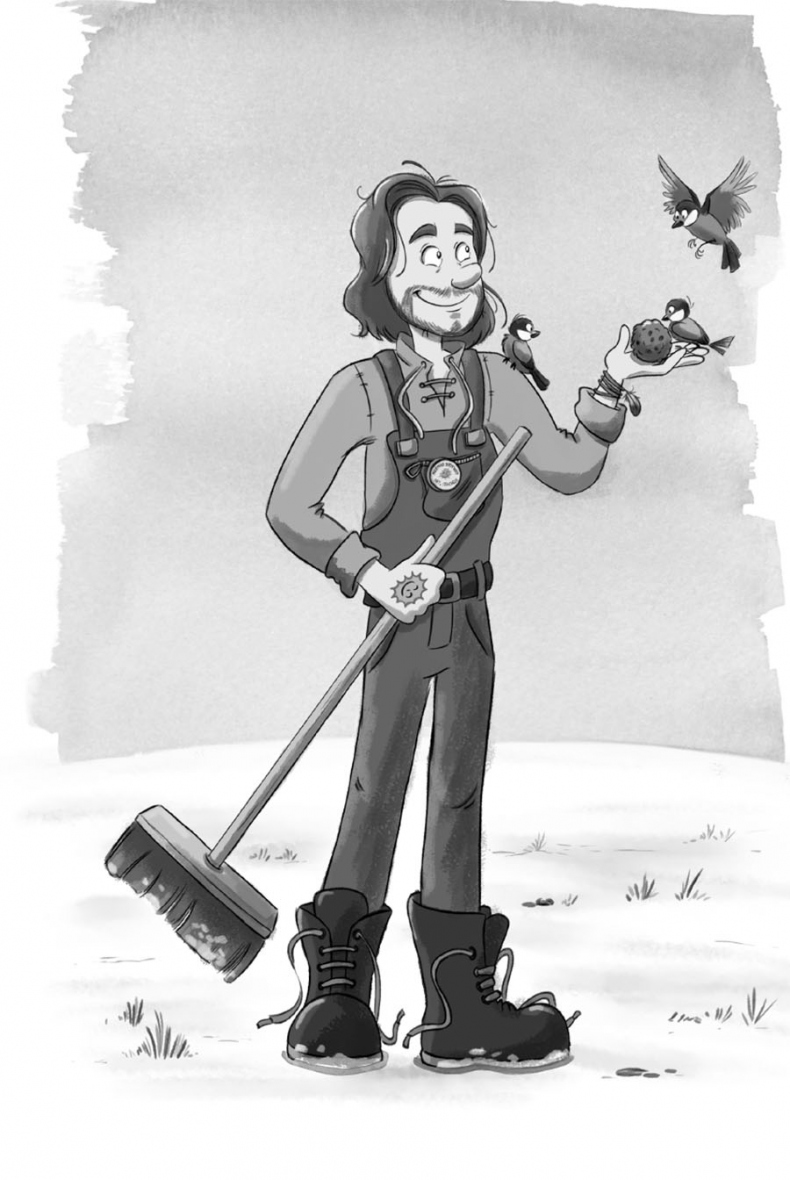 Иллюстрация к книге — Снежик, или Чудо в переулке Синичек [i_026.jpg]