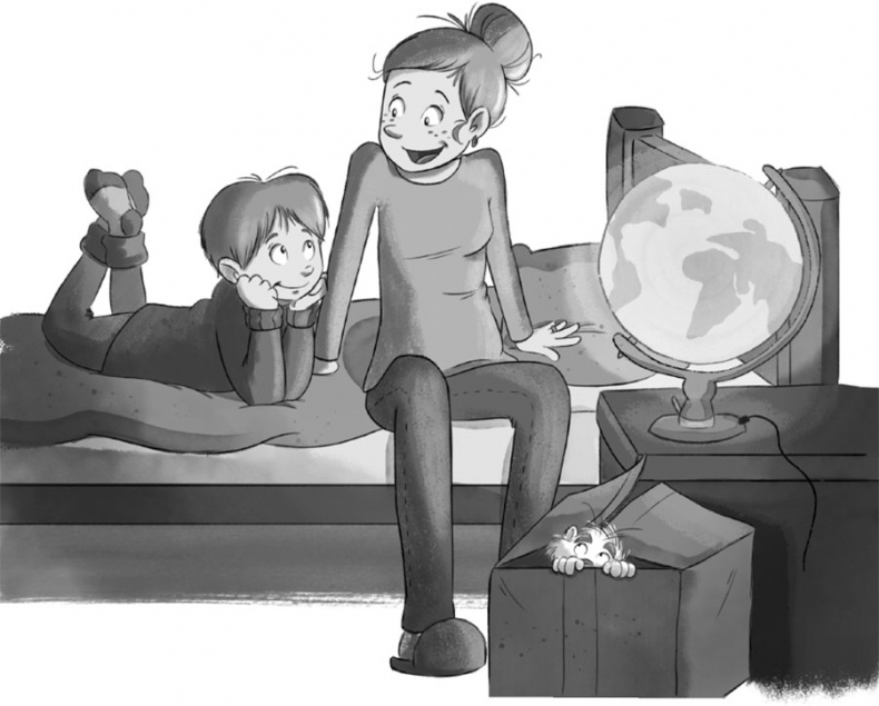 Иллюстрация к книге — Снежик, или Чудо в переулке Синичек [i_042.jpg]