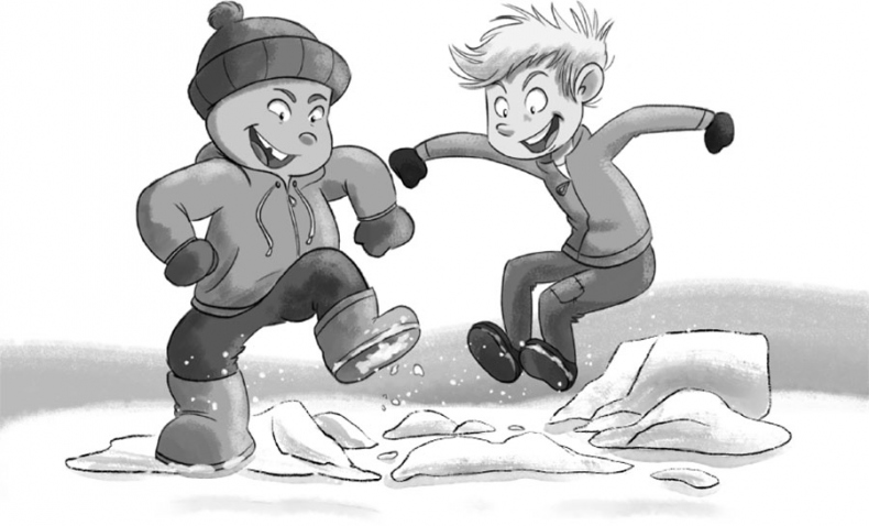 Иллюстрация к книге — Снежик, или Чудо в переулке Синичек [i_044.jpg]