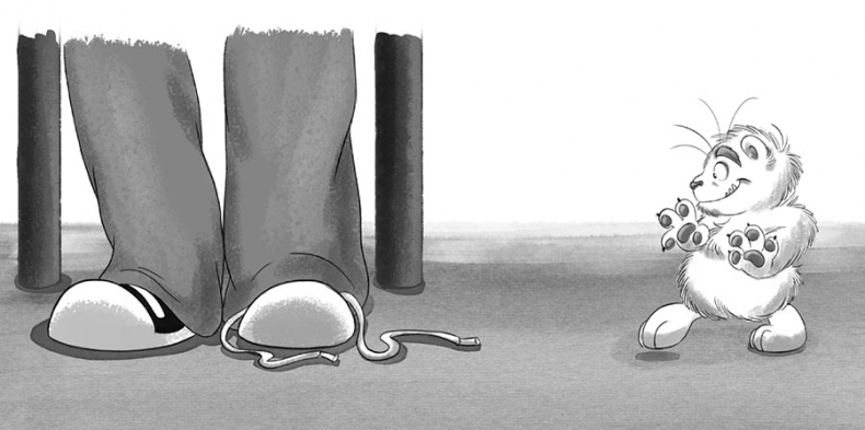 Иллюстрация к книге — Снежик, или Чудо в переулке Синичек [i_048.jpg]