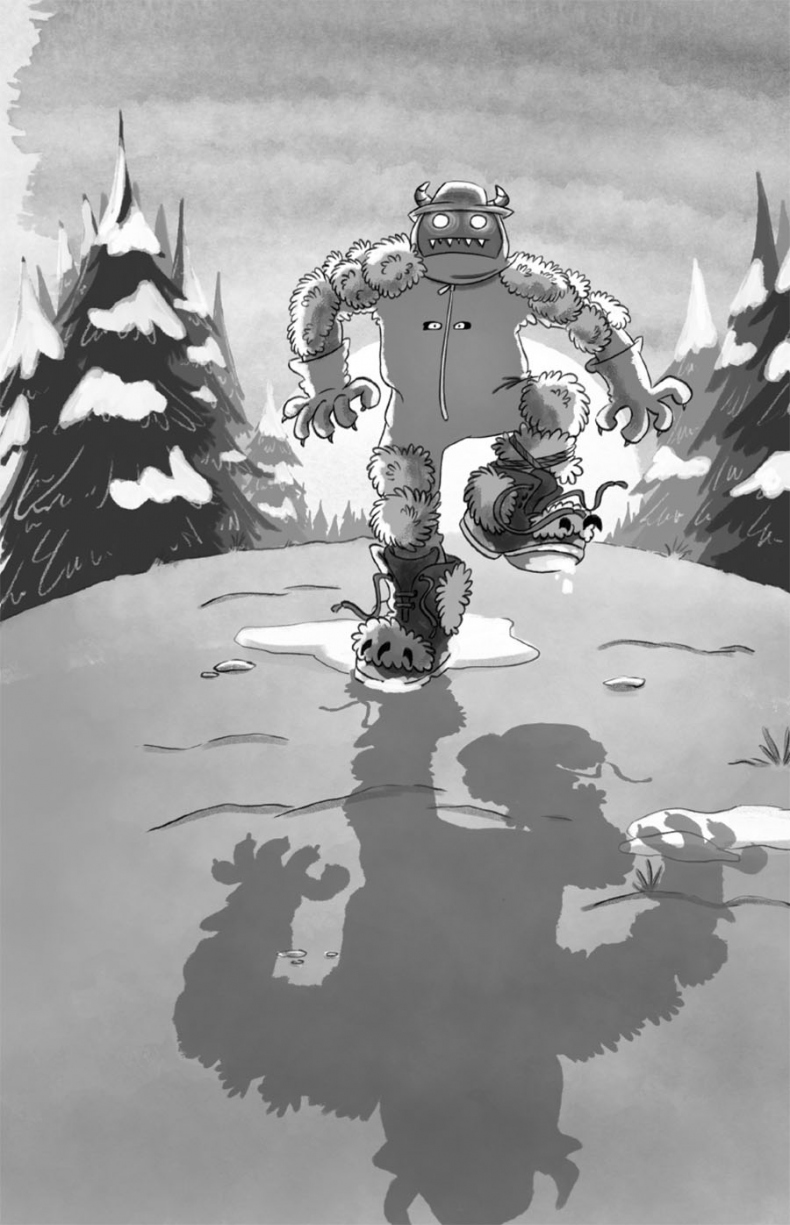 Иллюстрация к книге — Снежик, или Чудо в переулке Синичек [i_098.jpg]