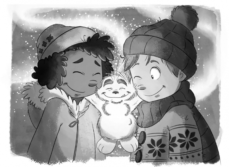 Иллюстрация к книге — Снежик, или Чудо в переулке Синичек [i_101.jpg]