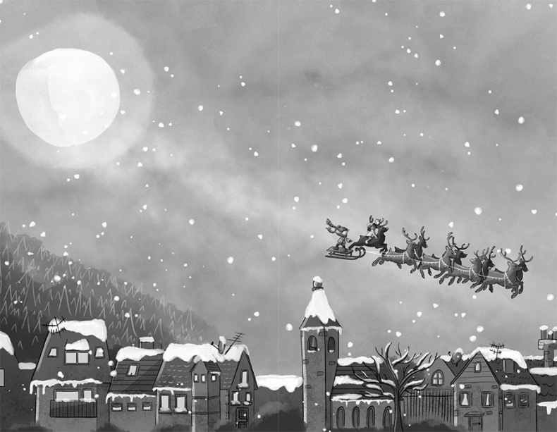 Иллюстрация к книге — Снежик, или Чудо в переулке Синичек [i_109.jpg]