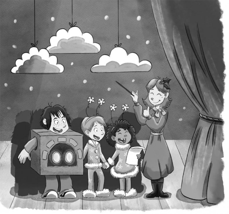 Иллюстрация к книге — Снежик, или Чудо в переулке Синичек [i_115.jpg]