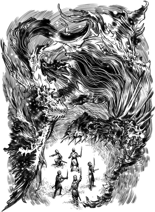 Иллюстрация к книге — Демонология Сангомара. Искра войны [i_004.jpg]