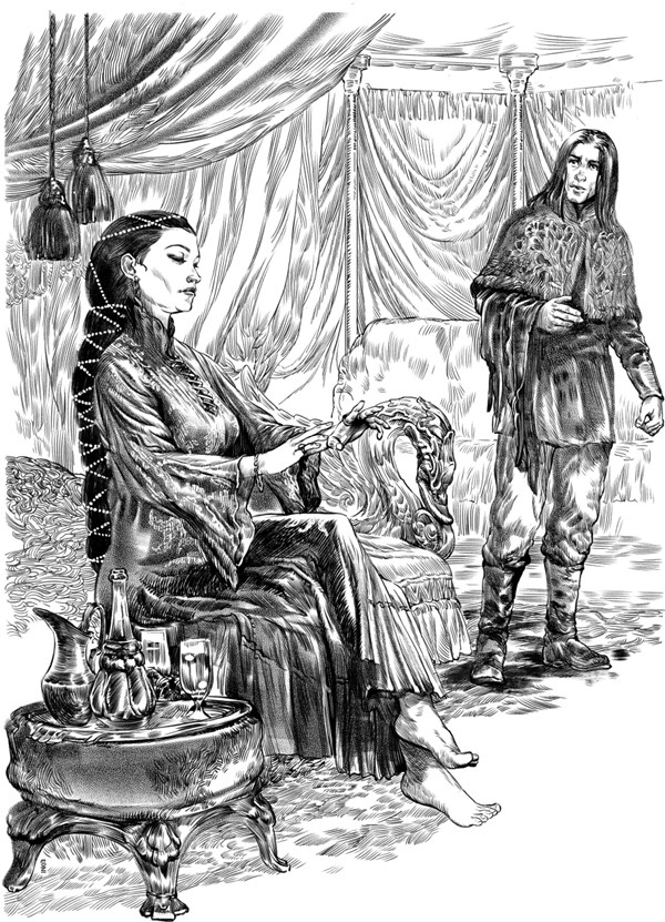 Иллюстрация к книге — Демонология Сангомара. Искра войны [i_007.jpg]