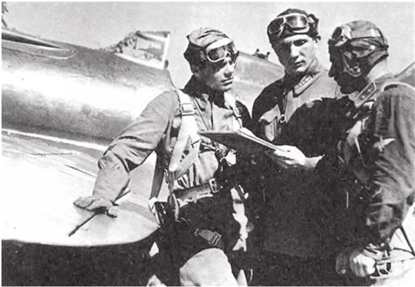 Иллюстрация к книге — Небо вторжения. Горячее лето 1941 года [i_018.jpg]