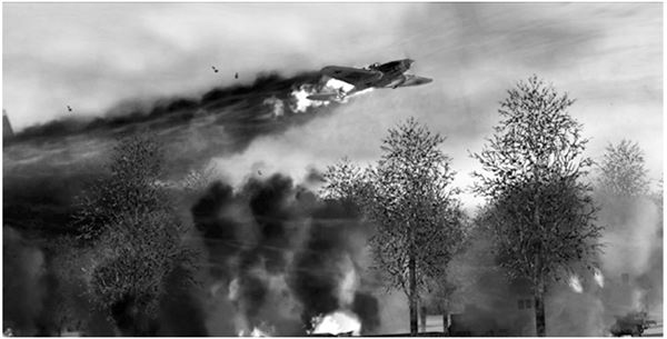 Иллюстрация к книге — Небо вторжения. Горячее лето 1941 года [i_136.jpg]