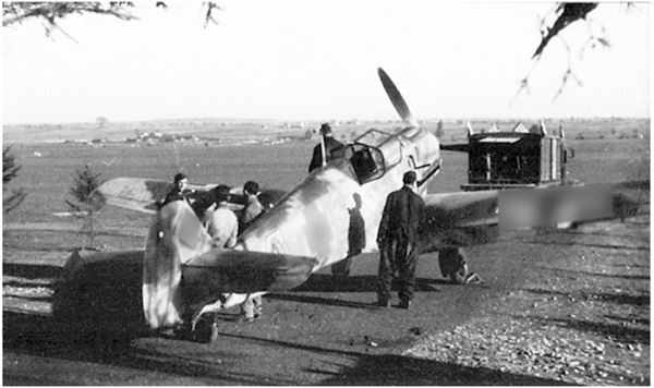 Иллюстрация к книге — Небо вторжения. Горячее лето 1941 года [i_159.jpg]