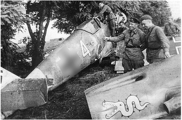 Иллюстрация к книге — Небо вторжения. Горячее лето 1941 года [i_272.jpg]