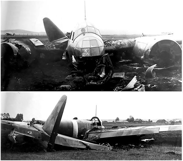 Иллюстрация к книге — Небо вторжения. Горячее лето 1941 года [i_349.jpg]