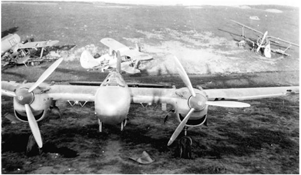 Иллюстрация к книге — Небо вторжения. Горячее лето 1941 года [i_360.jpg]