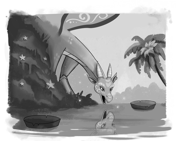 Иллюстрация к книге — Девочки-драконы. Азмина – Сверкающий Золотой Дракон [i_004.jpg]