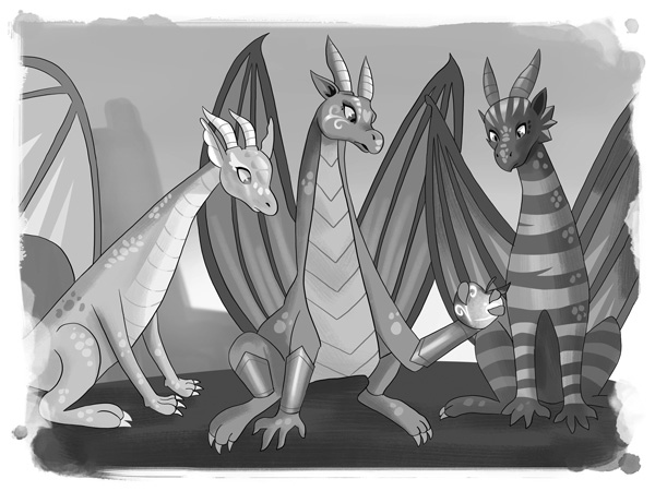 Иллюстрация к книге — Девочки-драконы. Азмина – Сверкающий Золотой Дракон [i_010.jpg]