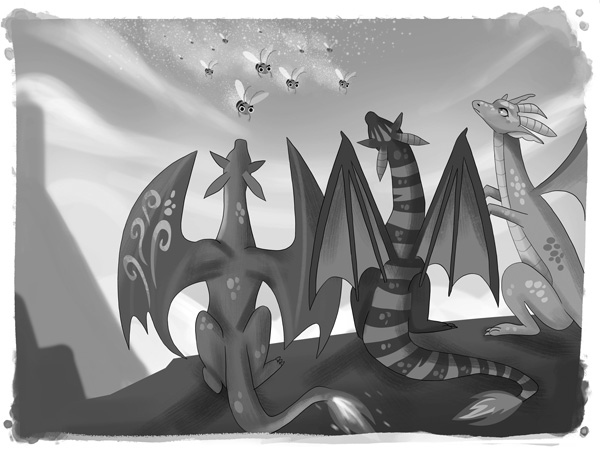 Иллюстрация к книге — Девочки-драконы. Азмина – Сверкающий Золотой Дракон [i_016.jpg]