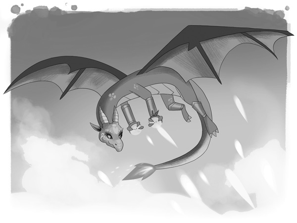 Иллюстрация к книге — Девочки-драконы. Азмина – Сверкающий Золотой Дракон [i_023.jpg]