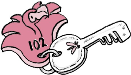 Иллюстрация к книге — Отель «Фламинго». Пингвины требуют льда! [i_012.jpg]