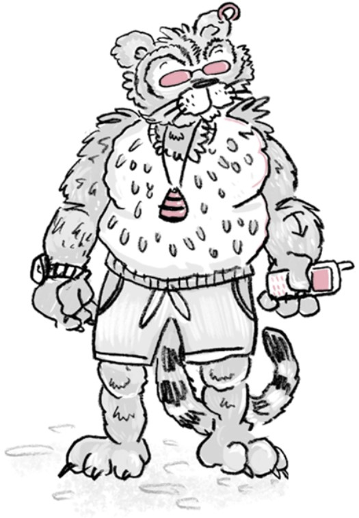 Иллюстрация к книге — Отель «Фламинго». Пингвины требуют льда! [i_027.jpg]