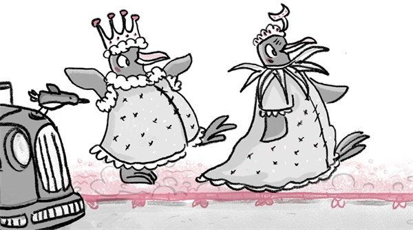 Иллюстрация к книге — Отель «Фламинго». Пингвины требуют льда! [i_049.jpg]