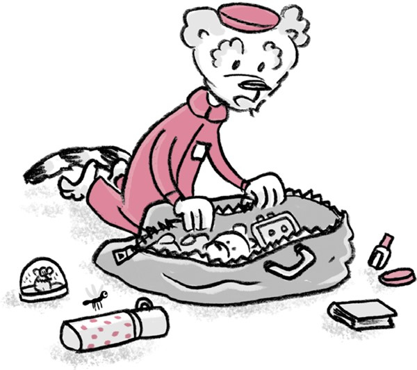 Иллюстрация к книге — Отель «Фламинго». Пингвины требуют льда! [i_089.jpg]