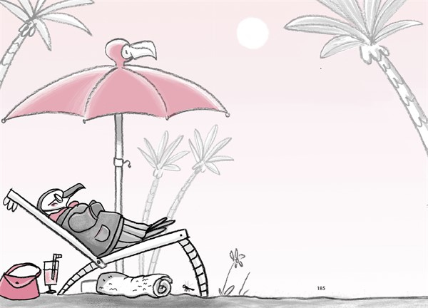 Иллюстрация к книге — Отель «Фламинго». Пингвины требуют льда! [i_097.jpg]