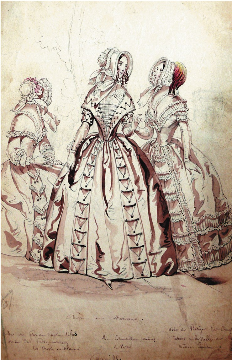 Иллюстрация к книге — Парижская мода. Культурная история [i_028.jpg]