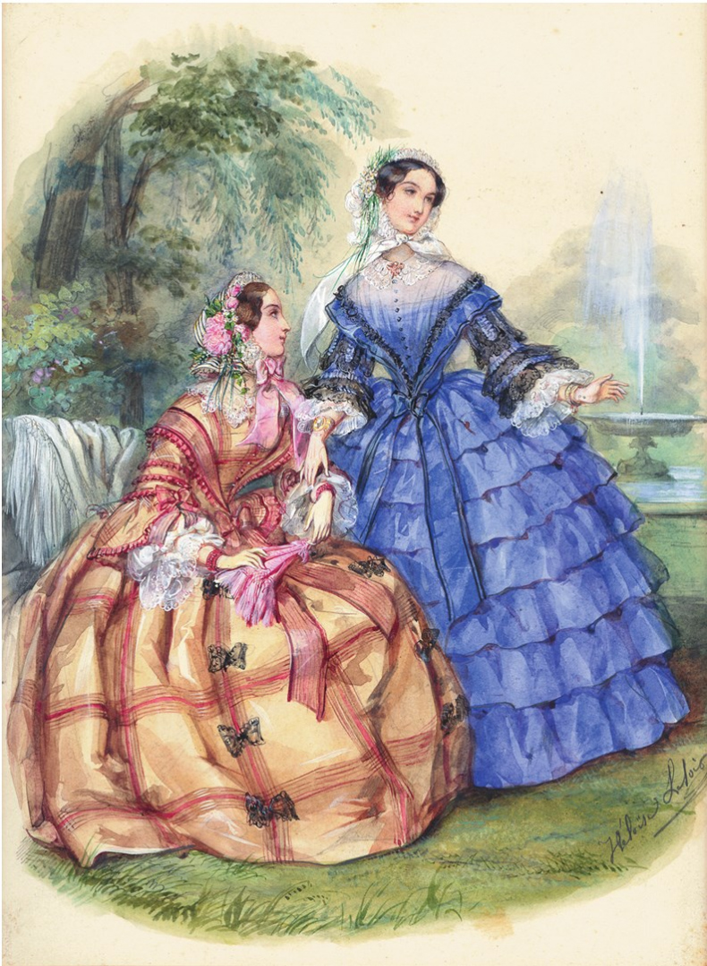 Иллюстрация к книге — Парижская мода. Культурная история [i_030.jpg]