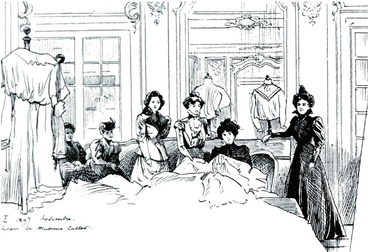 Иллюстрация к книге — Парижская мода. Культурная история [i_061.jpg]