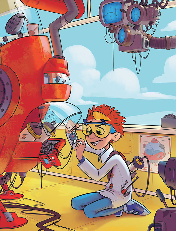 Иллюстрация к книге — Трое в машине времени, не считая пушистого Атома [i_003.jpg]