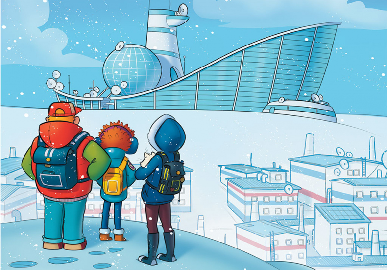 Иллюстрация к книге — Трое в машине времени, не считая пушистого Атома [i_034.jpg]