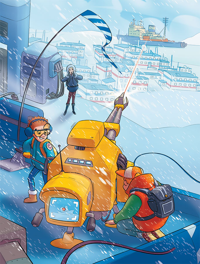 Иллюстрация к книге — Трое в машине времени, не считая пушистого Атома [i_042.jpg]