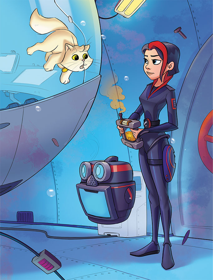 Иллюстрация к книге — Трое в машине времени, не считая пушистого Атома [i_072.jpg]