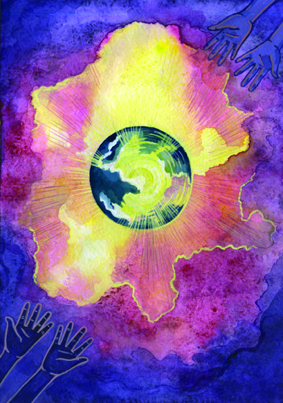 Иллюстрация к книге — Мишка и волшебный цветок [_1.jpg]