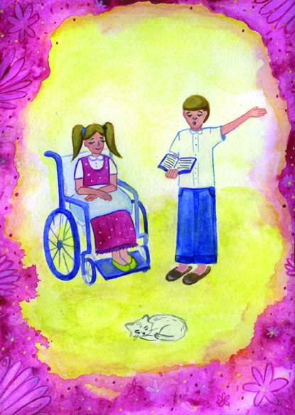 Иллюстрация к книге — Мишка и волшебный цветок [_2.jpg]